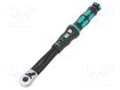 Wrench; torque; 360mm; 10÷50Nm; Mounting: 1/2" WERA
