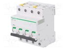 Circuit breaker; 400VAC; Inom: 32A; Poles: 4; Charact: D; 6kA; IP20 SCHNEIDER ELECTRIC