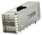 I/O CONN, ZQSFP+, RCPT, 76POS, PRESSFIT