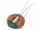 Inductor: wire; THT; 1mH; 2.8A; 16mΩ; 230VAC; 8x5mm; -20÷50%; 10kHz FERYSTER