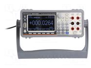 Benchtop multimeter; colour,LCD TFT 4,3"; 6,5 digit (2000000) GW INSTEK