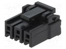 Plug; wire-board; female; DF63; 3.96mm; PIN: 3; w/o contacts HIROSE