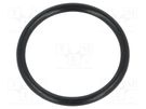 O-ring gasket; NBR rubber; Thk: 2mm; Øint: 20mm; black; -30÷100°C ORING USZCZELNIENIA TECHNICZNE