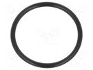 O-ring gasket; NBR rubber; Thk: 1.5mm; Øint: 19mm; black; -30÷100°C ORING USZCZELNIENIA TECHNICZNE