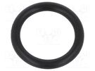 O-ring gasket; NBR rubber; Thk: 2mm; Øint: 11mm; black; -30÷100°C ORING USZCZELNIENIA TECHNICZNE