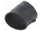 Heat shrink boot; glueless,angular; 14mm; black; -75÷150°C TE Connectivity
