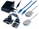 Dev.kit: Ethernet; RS232; WIZ107SR; Plug: EU WIZNET