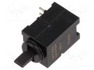 Switch: toggle; Pos: 3; SP3T; ON-OFF-(ON); 0.5A/60VAC; 0.5A/60VDC MENTOR