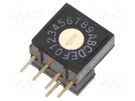 Encoding switch; HEX/BCD; Pos: 16; THT; Rcont max: 200mΩ; A6RV OMRON Electronic Components