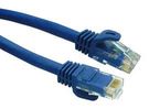 ENET CABLE, CAT6A, RJ45 PLUG-PLUG, 7FT