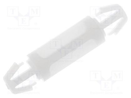 PCB distance; polyamide; L: 11.5mm; latch/latch; natural; UL94V-2 FIX&FASTEN FIX-LCC-11.5