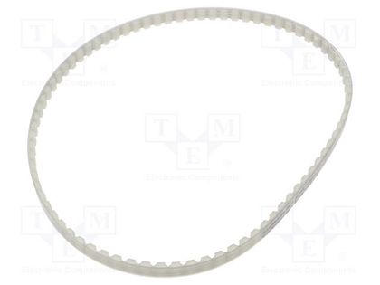 Timing belt; AT10; W: 12mm; H: 5mm; Lw: 800mm; Tooth height: 2.5mm OPTIBELT AT10-800-12-77ZA