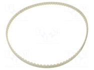 Timing belt; AT10; W: 12mm; H: 5mm; Lw: 920mm; Tooth height: 2.5mm OPTIBELT