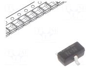 Transistor: N-MOSFET; unipolar; 60V; 0.3A; 150mW; SC75; ESD TOSHIBA