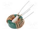 Inductor: wire; THT; 470uH; 3.3A; 9mΩ; 230VAC; 8x5mm; -20÷50%; 10kHz FERYSTER