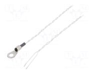 Sensor: temperature; Pt1000; 1kΩ; cl.B; Leads: leads x2; 0.5m TEWA TEMPERATURE SENSORS