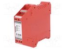 Module: safety relay; CS; 24VAC; 24VDC; for DIN rail mounting PIZZATO ELETTRICA
