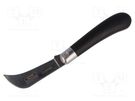 Knife; for electricians; Tool length: 170mm; Blade length: 70mm BAHCO