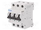 Circuit breaker; 230/400VAC; Inom: 16A; Poles: 3; Charact: B; 15kA EATON ELECTRIC