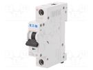 Circuit breaker; 250VDC; Inom: 2A; Poles: 1; for DIN rail mounting EATON ELECTRIC