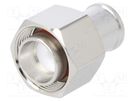 Connector: 4.3-10; male; for cable; straight; plug; 50Ω; IP68; 6GHz MOLEX
