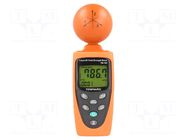 Meter: electric field strength; Display: LCD; Range: 38m÷11V/m TENMARS