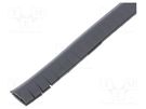 Hole and edge shield; PVC; L: 10m; black; H: 12mm; W: 6mm; -30÷70°C KURANT