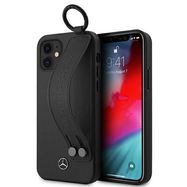 Mercedes Strap Line Case for iPhone 12 mini - Black, Mercedes