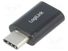 BT adapter; USB C; Bluetooth 4.0 EDR,USB 3.0; A2DP,AVRCP; 3Mbps LOGILINK