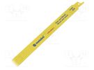 Hacksaw blade; wood,plastic; 225mm; 14teeth/inch; FLEXIBLE; 2pcs. METABO
