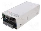 Power supply: switched-mode; for building in,modular; 960W; 80A MEAN WELL