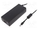 Power supply: switched-mode; 12VDC; 7.5A; Out: 5,5/2,1; 90W; 0÷40°C CELLEVIA POWER