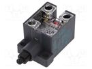Limit switch; plastic plunger; NO + NC; 10A; max.400VAC; IP20 PIZZATO ELETTRICA