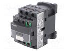 Contactor: 3-pole; NO x3; Auxiliary contacts: NO + NC; 9A; -5÷60°C SCHNEIDER ELECTRIC