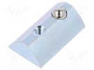 Nut; for profiles; Width of the groove: 8mm; steel; T-slot FATH