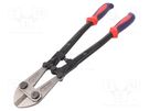Pliers; cutting; 460mm; Tool material: chromium plated steel Workpro