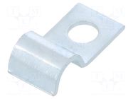 Screw mounted clamp; ØBundle : 7mm; Ømount.hole: 6mm; W: 12mm; 1015 OBO BETTERMANN