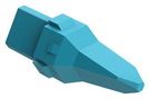 WEDGELOCK, 3POS, THERMOPLASTIC, BLUE
