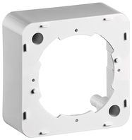 Surface Frame for Antenna Wall Sockets - 1-piece surface-mounted frame in white
