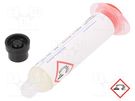 Flux: rosin based; halide-free,ROL0,synthetic; gel; syringe; 10ml ALPHA