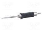 Tip; bent conical; 0.5mm; for  soldering iron; 40W WELLER
