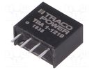 Converter: DC/DC; 1W; Uin: 10.8÷13.2V; Uout: 9VDC; Iout: 110mA; SIP4 TRACO POWER