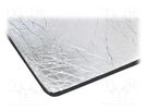 Damping mat; polyurethane; 950x930x20mm; self-adhesive SILENT COAT