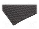 Damping mat; polyurethane; 600x1000x15mm SILENT COAT