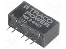 Converter: DC/DC; 2W; Uin: 21.6÷26.4V; Uout: 15VDC; Uout2: -15VDC TRACO POWER