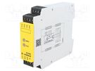 Module: safety relay; 24VDC; Contacts: NC + NO x3; -25÷55°C WIELAND