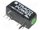 Converter: DC/DC; 6W; Uin: 43÷160V; Uout: 15VDC; Iout: 400mA; SIP8 TRACO POWER