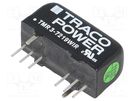 Converter: DC/DC; 3W; Uin: 43÷160V; Uout: 9VDC; Iout: 333mA; SIP8 TRACO POWER