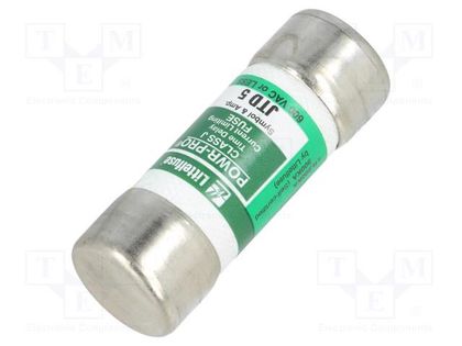 Fuse: fuse; time-lag; 5A; 600VAC; 300VDC; industrial; 20.6x57.2mm LITTELFUSE 0JTD005.T