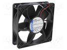 Fan: DC; axial; 24VDC; 119x119x32mm; 250m3/h; 51dBA; ball bearing EBM-PAPST